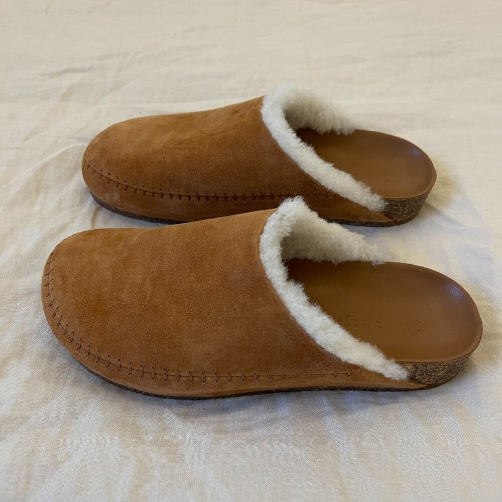 Jenni Kayne Shearling-Lined Moc Clog - Picture 1 of 7